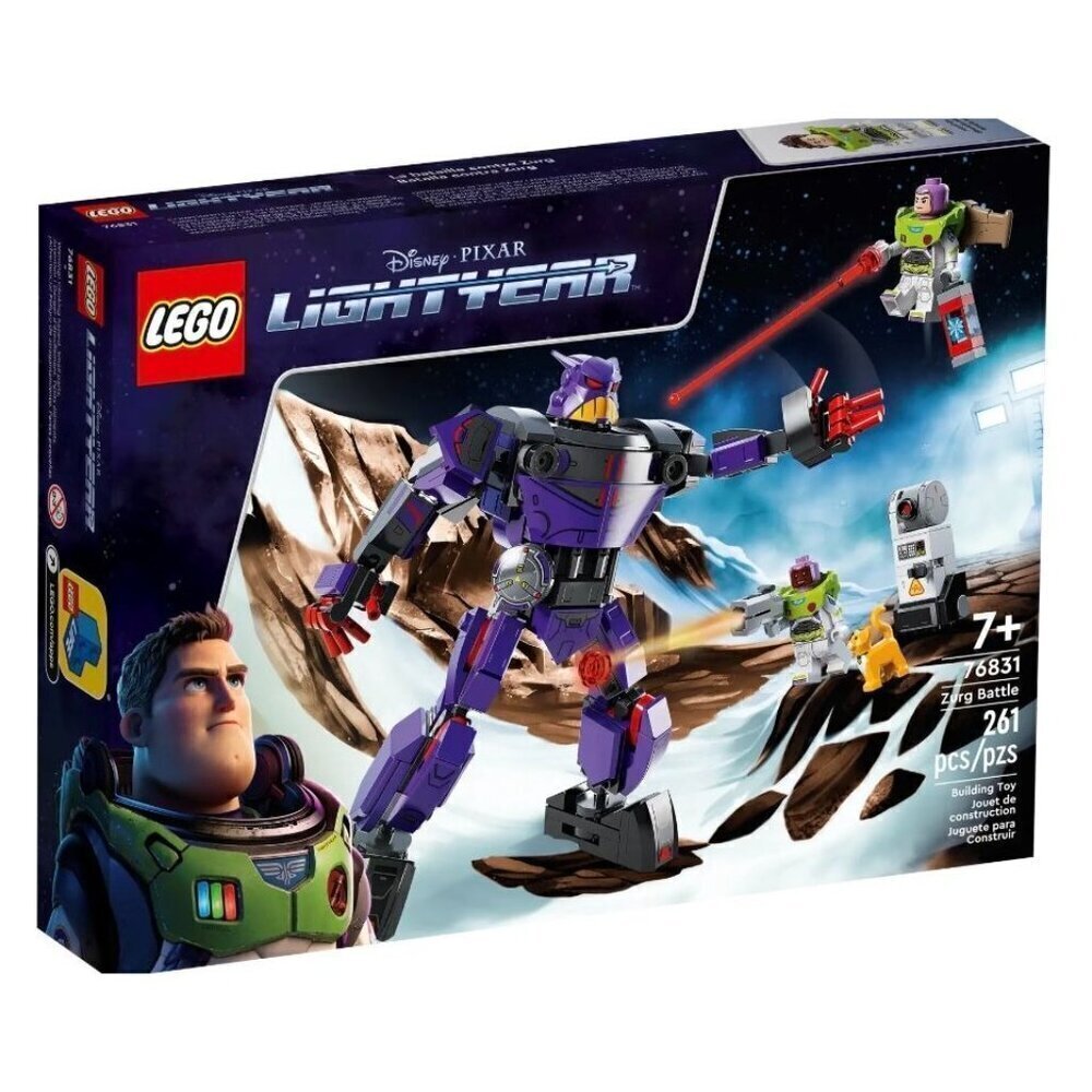 Lego 76831 Buzz Lightyear Movie Zurg Battle Retired 261 Pcs